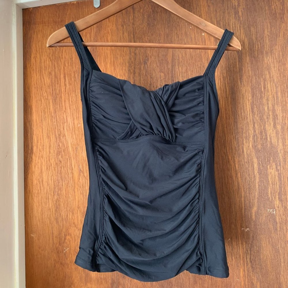 Athena Tankini light padding, good cond, black